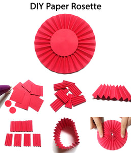 How To Make: Paper Rosette