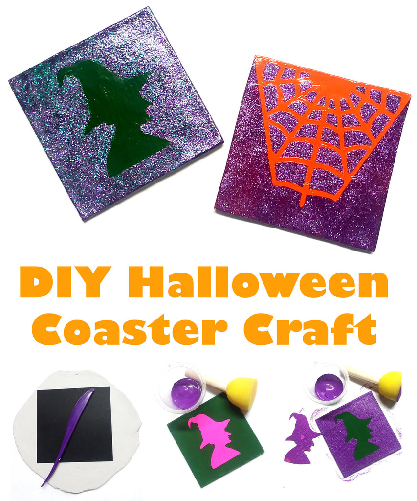 How To Make: DIY Halloween Coasters