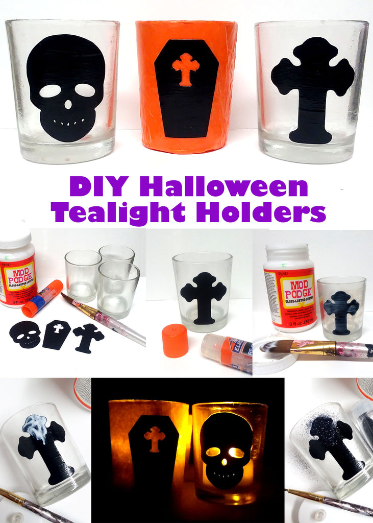 How To Make: DIY Halloween Tealight Holder