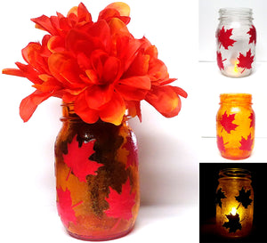 How To Make: Autumn Mason Jar Craft
