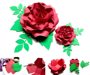 How To Make: DIY Paper Rose