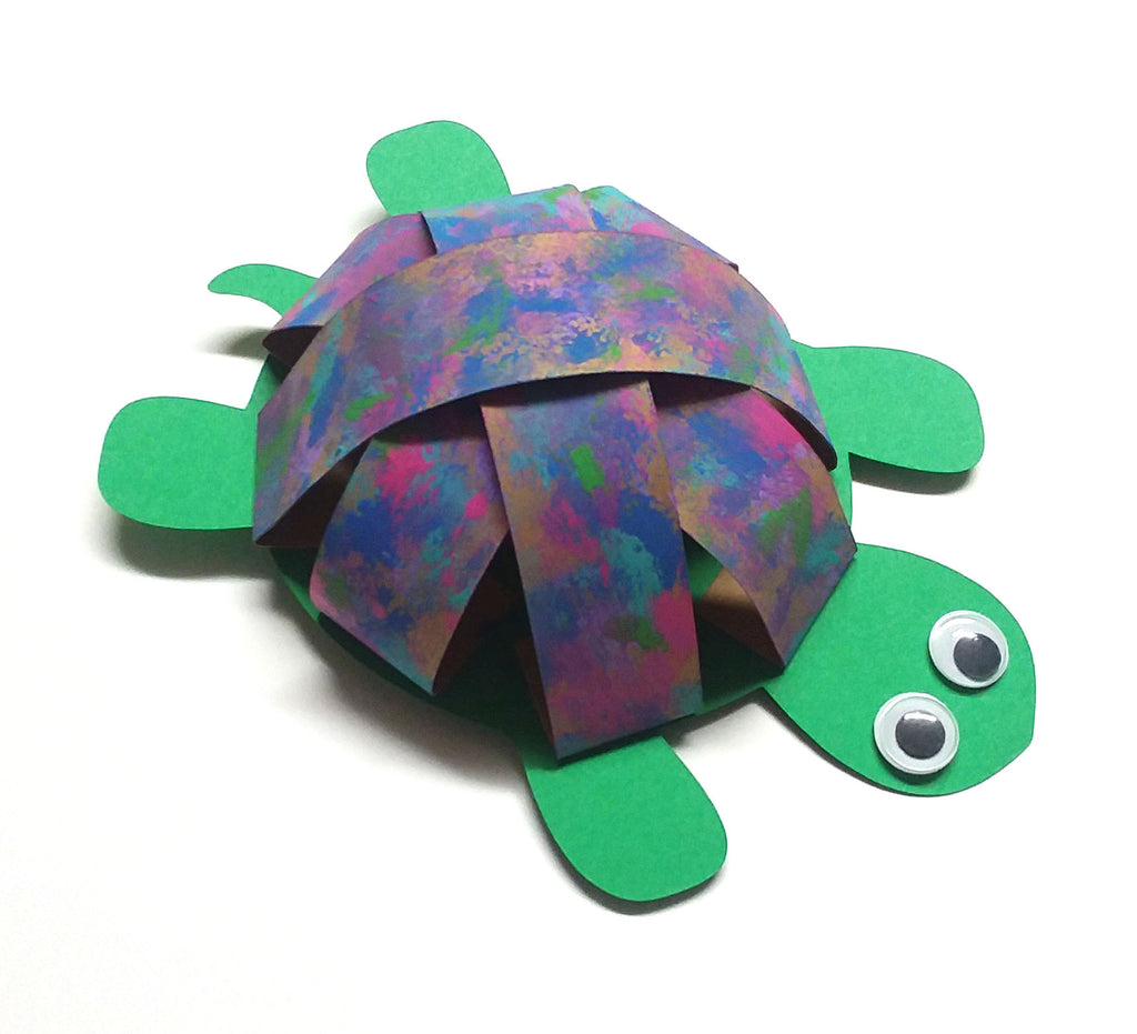 How To Make: DIY Paper Turtle (Style 2)