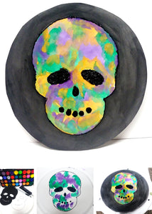 How To Make: Watercolor Skull