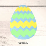 Egg Shapes Printed Design #1 - 12 per order (Pricing for sizes vary)