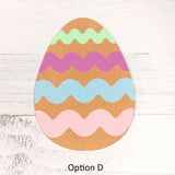 Egg Shapes Printed Design #2 - 12 per order (Pricing for sizes vary)