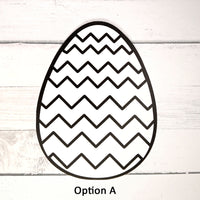 Egg Coloring Shapes Printed Design - 12 per order (Pricing for sizes vary)