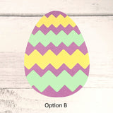 Egg Shapes Printed Design #1 - 12 per order (Pricing for sizes vary)