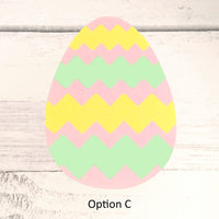 Egg Shapes Printed Design #1 - 12 per order (Pricing for sizes vary)