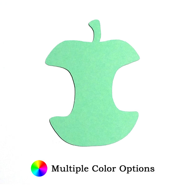 Apple Core Die Cut Shape - 25 per order (Pricing for sizes vary)