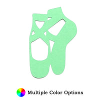 Ballet Shoe Die Cut Shape - 25 per order (Pricing for sizes vary)