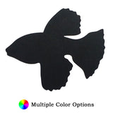Beta Fish Die Cut Shape - 25 per order (Pricing for sizes vary)