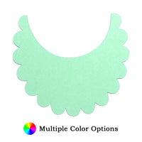Bib Die Cut Shape #2 - 25 per order (Pricing for sizes vary)