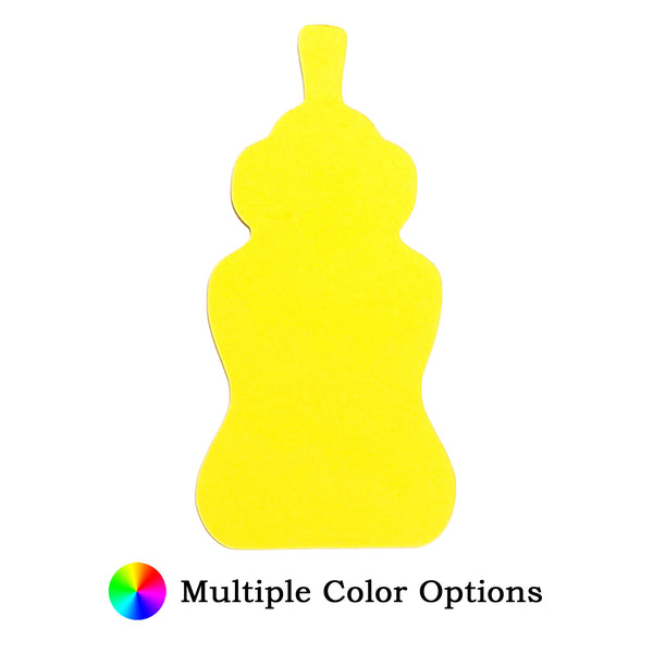 Bottle Die Cut Shape - 25 per order (Pricing for sizes vary)