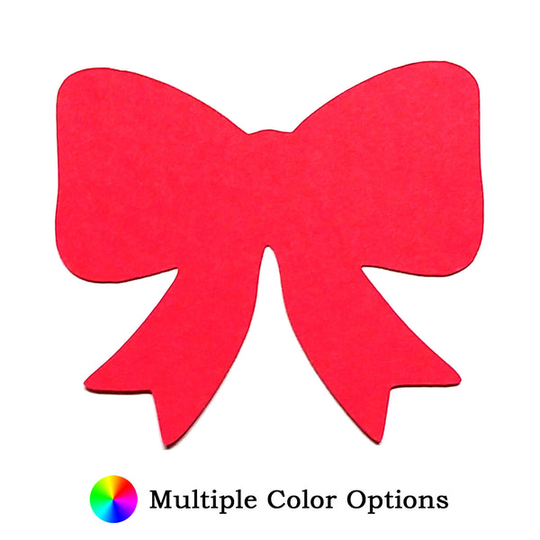 Bow Die Cut Shape - 25 per order (Pricing for sizes vary)