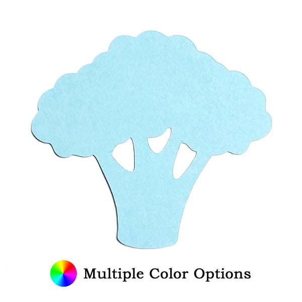 Broccoli Die Cut Shape - 25 per order (Pricing for sizes vary)