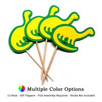 Brontosaurus DIY Cupcake Topper (12 kits per order)