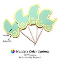Buggy DIY Cupcake Topper (12 kits per order)