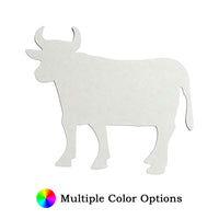Bull Die Cut Shape - 25 per order (Pricing for sizes vary)