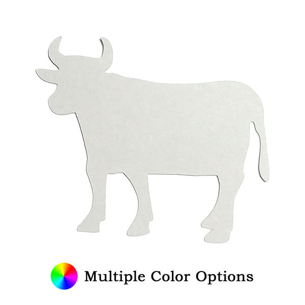 Bull Die Cut Shape - 25 per order (Pricing for sizes vary)