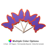 Butterfly DIY Cupcake Topper (12 kits per order)