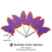 Butterfly DIY Cupcake Topper (12 kits per order)