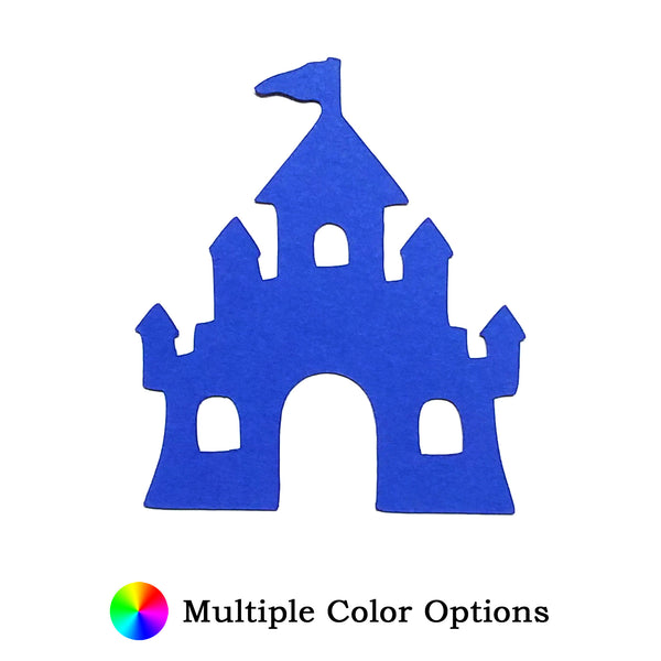 Castle Die Cut Shape - 25 per order (Pricing for sizes vary)