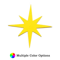 Christmas Star Die Cut Shape - 25 per order (Pricing for sizes vary)