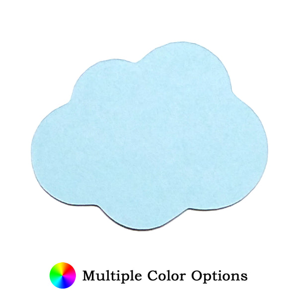 Cloud Die Cut Shape #1 - 25 per order (Pricing for sizes vary)