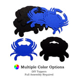 Crab DIY Cupcake Topper (12 kits per order)