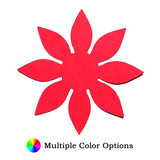 Dahlia Short Petals Die Cut Shape - 25 per order (Pricing for sizes vary)