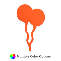Double Balloon Die Cut Shape - 25 per order (Pricing for sizes vary)