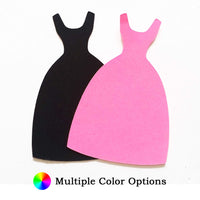 Dress Die Cut Shape - 25 per order (Pricing for sizes vary)