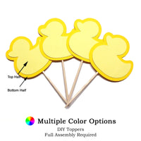 Duck DIY Cupcake Topper (12 kits per order)