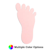 Foot Die Cut Shape - 25 per order (Pricing for sizes vary)