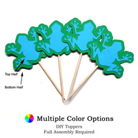 Tree Frog DIY Cupcake Topper (12 kits per order)