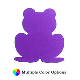 Frog Die Cut Shape - 25 per order (Pricing for sizes vary)