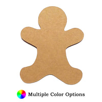 Gingerbread Man Die Cut Shape - 25 per order (Pricing for sizes vary)