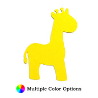Giraffe Die Cut Shape - 25 per order (Pricing for sizes vary)