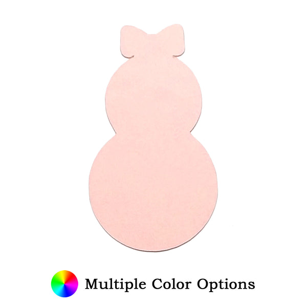 Girl Snowman Die Cut Shape - 25 per order (Pricing for sizes vary)