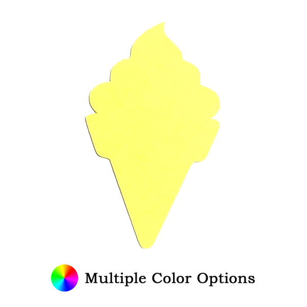 Ice Cream Die Cut Shape - 25 per order (Pricing for sizes vary)