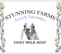 Lavender Patchouli Goat Milk Soap (5 oz)