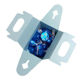 12 Pack - Light Blue Gable Boxes