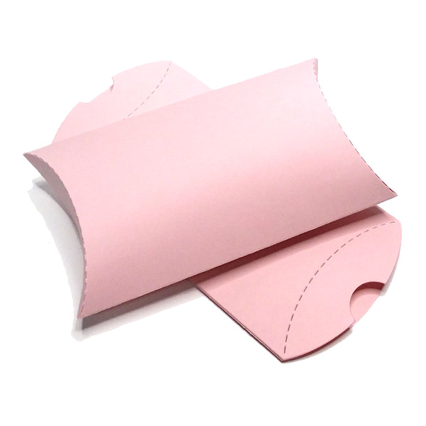 12 Pack - Light Pink Pillow Boxes