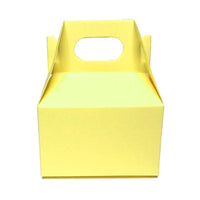12 Pack - Light Yellow Gable Boxes