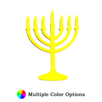Menorah 7 Branch Die Cut Shape - 25 per order (Pricing for sizes vary)