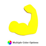 Muscle Arm Die Cut Shape - 25 per order (Pricing for sizes vary)