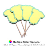 Onesie DIY Cupcake Topper (12 kits per order)