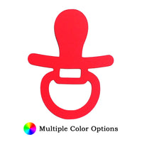 Pacifier Die Cut Shape #1 - 25 per order (Pricing for sizes vary)