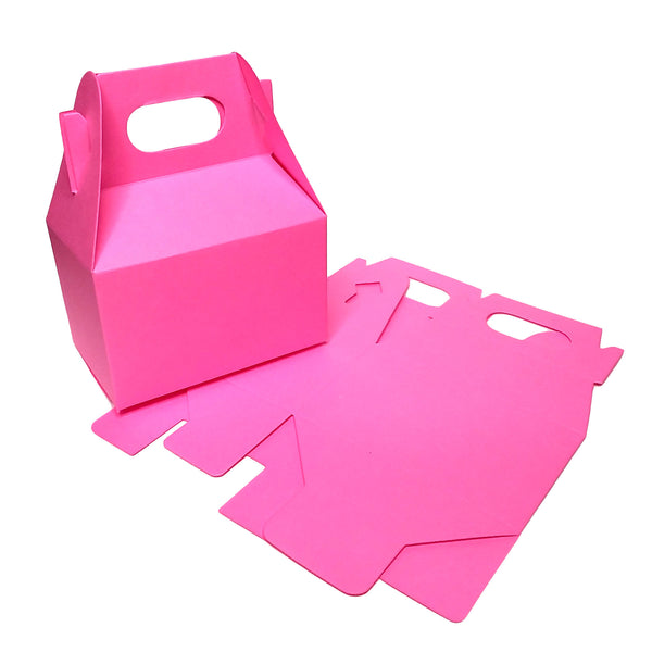 12 Pack - Pink Gable Boxes