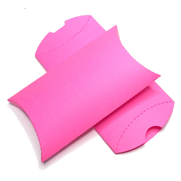 12 Pack - Pink Pillow Boxes